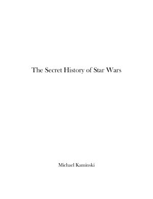 [Star Wars 01] • The Secret History of Star Wars